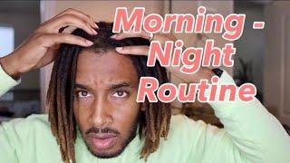 How I Properly Moisturize My Locs  Dreadlock Morning - Night Routine #starterlocs #morningroutine