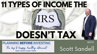 Do You Know The 11 Types of Income the IRS Doesnt Tax?