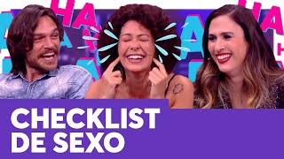  LIBIDO NA QUARENTENA? Fabiula Nascimento e Emilio Dantas fazem CHECKLIST DE SEXO    Lady Night