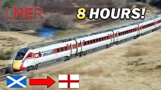 8 HOURS on Britains WORST High Speed Train - The Highland Chieftain from Inverness to London