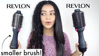 ORIGINAL VS NEW REVLON ONE STEP DRYER AND VOLUMIZER ON CURLY HAIR - HONEST OPINION