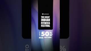 The Great Indian Fitness Festival is LIVE  HealthifyMe