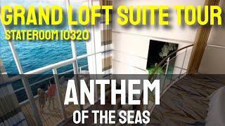 Anthem of the Seas - Grand Loft Suite - Room Tour - 10320