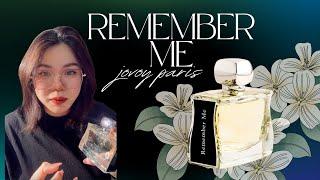 Trà sữa đình đám Remember Me by JOVOY PARIS  Vita Perfume