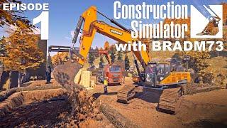 CONSTRUCTION SIMULATOR 2022 - Episode 1 GETTING STARTED
