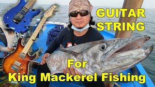 Mancing Tenggiri Pake Senar Gitar Fishing Catching King with Guitar String