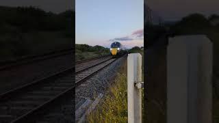 GWR Class 800 - Passing Through Near Ferryside From London Paddington