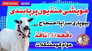 Today Update Mandi ll Breaking News ll Shouken perysan ll منڈیوں پرپابندی عائد ll Gondal Mandi Today