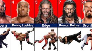 Ranking the Best WWE Wrestlers Who Use Spear