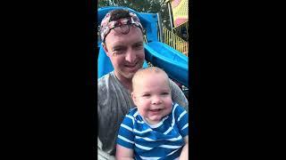 Dad and baby park date #baby #dad #play #park #fun