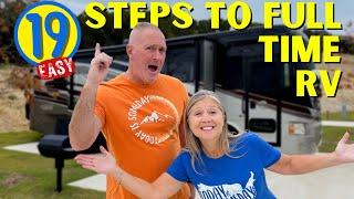 HOW TO START FULL TIME RVING IN 2023 UPDATED