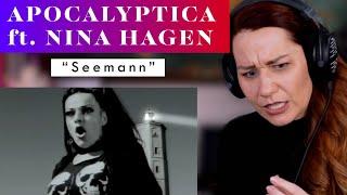 Rammstein Cover ft. Nina Hagen? Vocal ANALYSIS of Apocalyptica for the first time