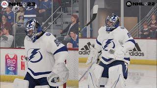 NHL 23 vs NHL 22 - Next Gen Graphics Comparison Xbox Series X 1080p 60FPS HD