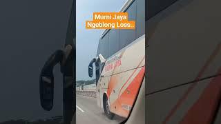 bus murni jaya ngeblong di tol #bismania #buspariwisata #shorts