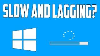 How To Fix Windows 10 LaggingSlow Problem Quick Fix