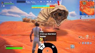 Fortnite JUST ADDED Them in Todays Update SAND WORM BOSS