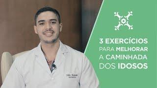 3 Exercícios para melhorar a caminhada dos idosos