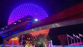 Beacons of Magic Points of Light Both Shows on Spaceship Earth at EPCOT Walt Disney World & Monorail