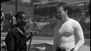 American History X - Dereks getting out of prison