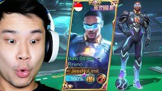 Top 1 Bruno Review Skin Terbaru Neymar Jr - Mobile Legends