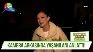 Özge Özpirinçci Sandık Kokusu dizisi çekiminde kamera arkasında yaşanılanları anlattı