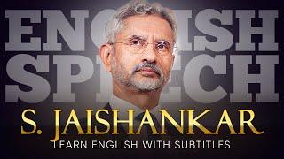 ENGLISH SPEECH  S. JAISHANKAR Indias Five Pledges English Subtitles