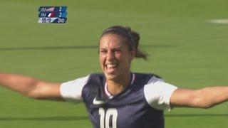 USA 4-2 France - Womens Football Group G  London 2012 Olympics