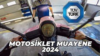 MOTOSİKLET MUAYENESİ NASIL YAPILIR 2024  MOTOVLOG