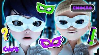 CHLOE DESMASCAROU A MARINETTE NO BAILE?  EMOTION  MIRACULOUS 5ª TEMP  LADYBUG  Mundo Gloob