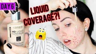 OMG..Catrice HD LIQUID COVERAGE FOUNDATION {First Impression Review & Demo} 15 DAYS OF FOUNDATION
