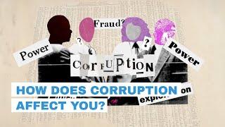 How does corruption affect you?  Transparency International