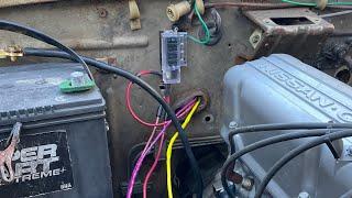 installing a fuse panel or junction block AUTOMOTIVE WIRING FROM SCRATCH part 4