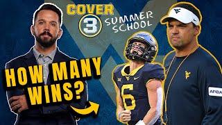 Can WVU Overcome A Tough Schedule in 2024?  Cover 3 College Football Summer School