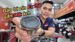 Cân nhắc những thứ cần làm cho Exciter 150 ZIN đi gần 90 ngàn km