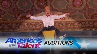 Bello Nock Circus Performer Thrills From Towering Heights - Americas Got Talent 2017