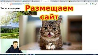 Как разместить сайт в интернете - Что такое хостинг  Уроки HTML CSS