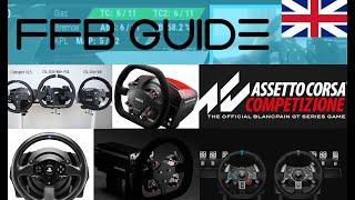 The Force Feedback Guide for ACC for every FFB Wheel  EN