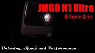 JMGO N1 Ultra 4K Projector – Unboxing Specs and Performance Review