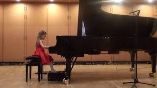 22.12.2019 Ulyana Rodina concert in the Central Music School Moscow