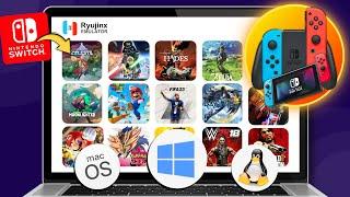 How to play Nintendo Switch Games on PC & Laptop  Ryujinx Emulator