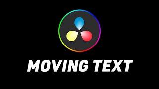 How To Move Text DaVinci Resolve Tutorial