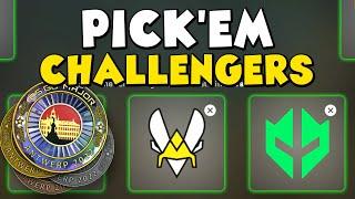 PGL Major Antwerp 2022 PickEm Challengers Stage - My Picks 