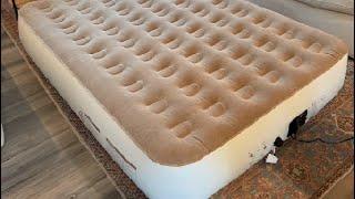 NXONE Queen Air Mattress with Built in Pump Durable Inflatable Blow Up Mattresses Review