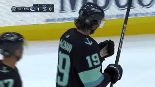 Big hits from the Seattle Kraken vs Vancouver Canucks ￼game 2022 NHL