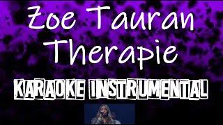 Zoe Tauran - Therapie    instrumental met tekst