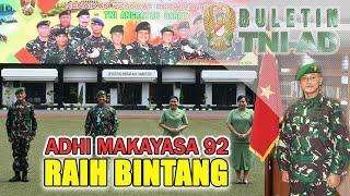 Adhi Makayasa 92 Raih Bintang  BULETIN TNI AD