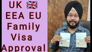 UK EEA EU Settlement Visa Approved II UK EU Settlement  Family visa Approval