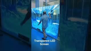 Transparent led screen in china