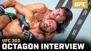 Diego Lopes Octagon Interview  UFC 303