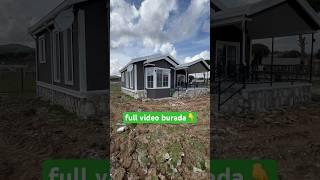 Herşey Dahil 75+15 m² Prefabrik Ev Turu Tiny Wooden Prefabricated House maliyet kaç para